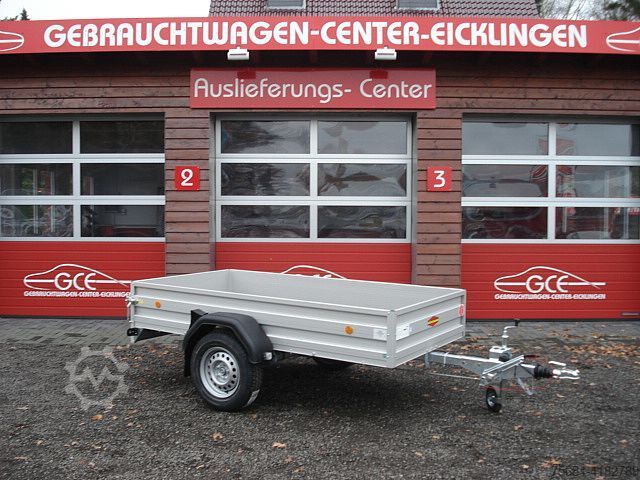 Flatbed + tarpaulin Böckmann TL-AL 2513/135 Plane und Spriegel