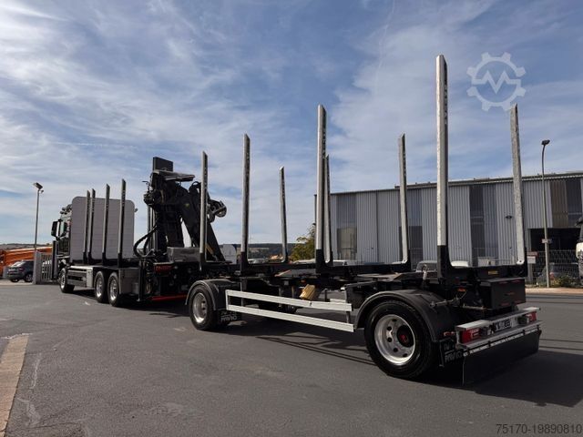 Лесовоз MAN TGX 33.640 6x4 BL Palfinger Q150Z96