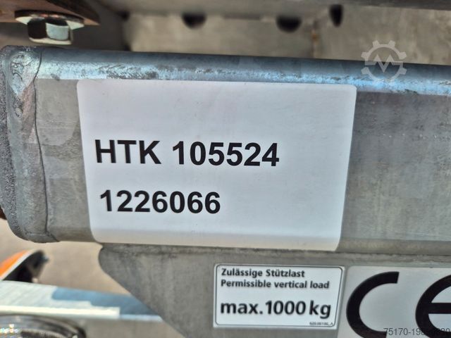 Trosmjerni kiperski prikolica HUMBAUR HTK 115524 Dreiseitenkipper vollverzinkt