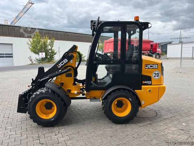 Radlader JCB 403 Plus / Neufahrzeug / 2025 / Gabel / Schaufel