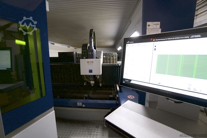 8kW ίνα TRUMPF TruLaser 5040 < 1,5Τ/ώρα! TRUMPF TruLaser 5040 fiber (L76) 8 kW