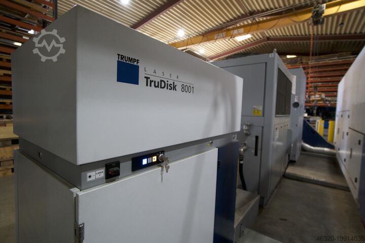 8kW ίνα TRUMPF TruLaser 5040 < 1,5Τ/ώρα! TRUMPF TruLaser 5040 fiber (L76) 8 kW