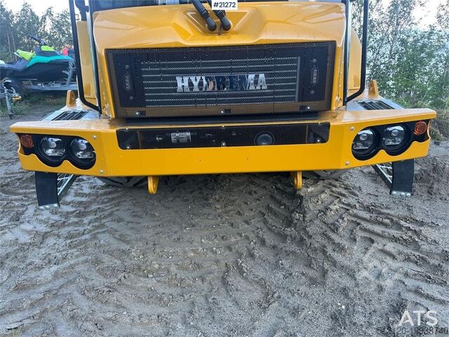 Pašizgāzējs Hydrema 912GS dump truck w/white signs. WATCH VIDEO.
