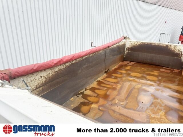 Pašizgāzējs kravas automašīna MAN TGS 35.460 8X4 BB, Meiller Bordmatik, Rollplane,