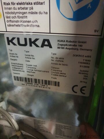 Industrijski robot KUKA KR40PA KRC2ed05