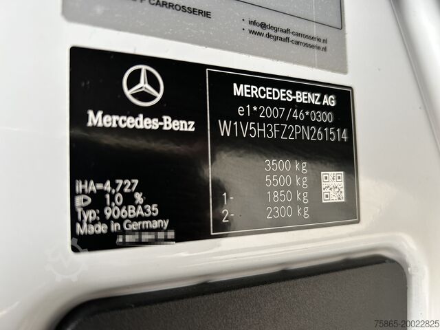 Kovček Mercedes-Benz Sprinter 515 1.9 CDI / 126 dkm / Box 4.4 mtr / ...