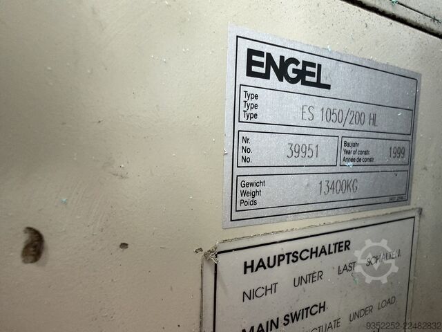 ইনজেকশন মোল্ডিং মেশিন Engel ES 1050/200-HL