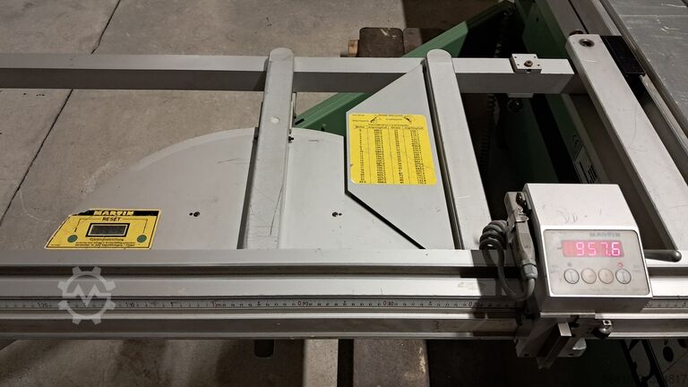 Sliding table saw Martin T72 Automatic
