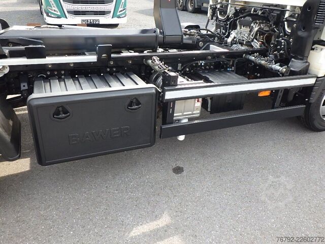 Þyrlubíll sendibíll FUSO Canter 7 C 18 HIAB Abroller/AHK/Klima/LED/24 tkm