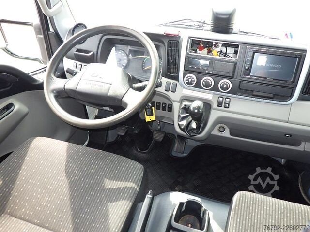 Þyrlubíll sendibíll FUSO Canter 7 C 18 HIAB Abroller/AHK/Klima/LED/24 tkm