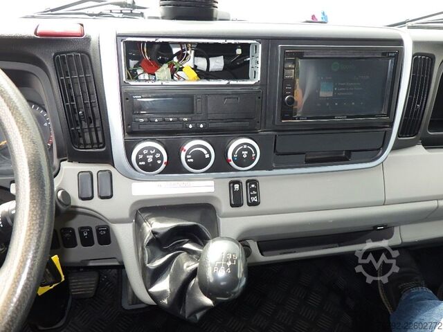 Þyrlubíll sendibíll FUSO Canter 7 C 18 HIAB Abroller/AHK/Klima/LED/24 tkm