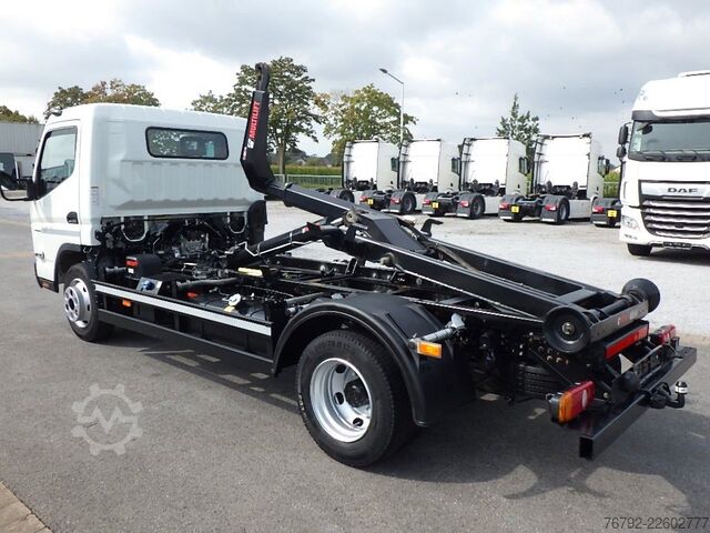 Þyrlubíll sendibíll FUSO Canter 7 C 18 HIAB Abroller/AHK/Klima/LED/24 tkm