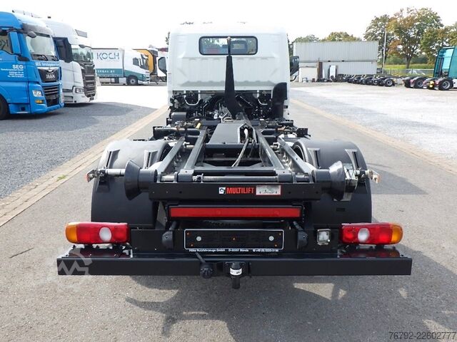 Þyrlubíll sendibíll FUSO Canter 7 C 18 HIAB Abroller/AHK/Klima/LED/24 tkm