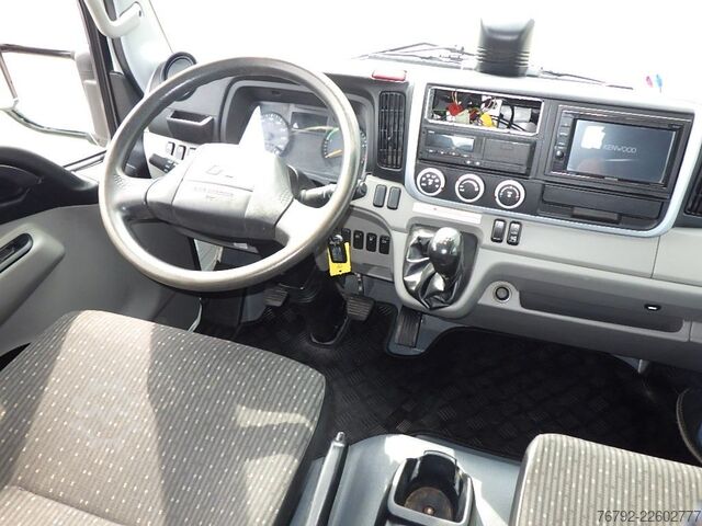 Þyrlubíll sendibíll FUSO Canter 7 C 18 HIAB Abroller/AHK/Klima/LED/24 tkm