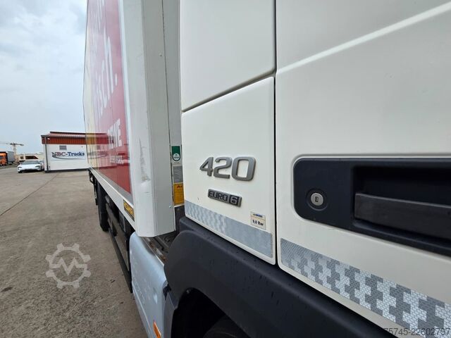 Hladilni tovornjak VOLVO FM420*FRIGOBLOCK*VOLLLUFT*PALFINGER LBW  2.5T*