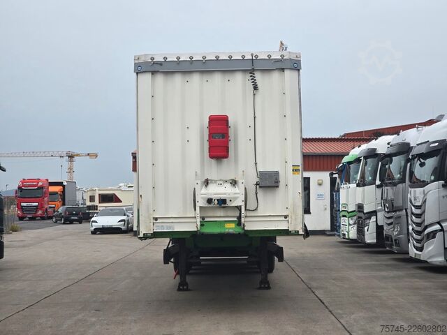 Відкритий напівпричіп з тентом KRONE SD * PR.+PL. * SAFETY ROOF * BPW * LIFT *