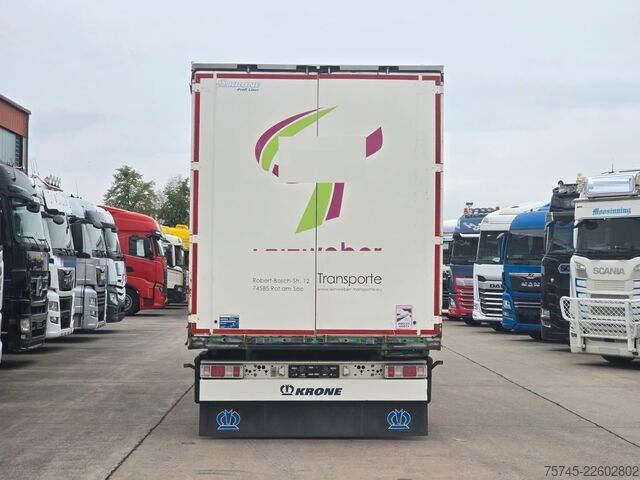 Відкритий напівпричіп з тентом KRONE SD * PR.+PL. * SAFETY ROOF * BPW * LIFT *