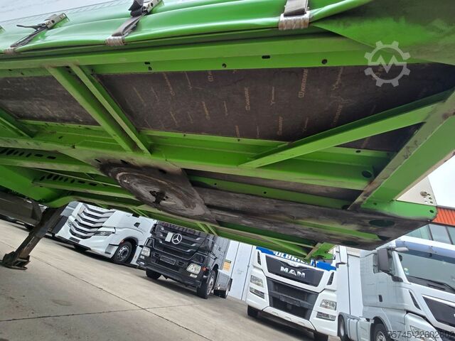 Відкритий напівпричіп з тентом KRONE SD * PR.+PL. * SAFETY ROOF * BPW * LIFT *