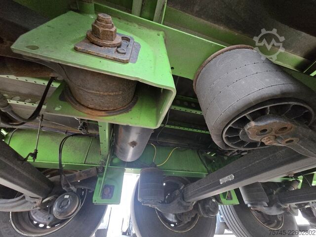 Відкритий напівпричіп з тентом KRONE SD * PR.+PL. * SAFETY ROOF * BPW * LIFT *