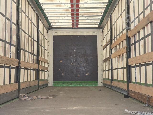 Відкритий напівпричіп з тентом KRONE SD * PR.+PL. * SAFETY ROOF * BPW * LIFT *