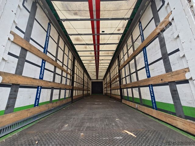 Відкритий напівпричіп з тентом KRONE SD * PR.+PL. * SAFETY ROOF * BPW * LIFT *