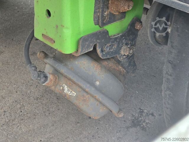 Відкритий напівпричіп з тентом KRONE SD * PR.+PL. * SAFETY ROOF * BPW * LIFT *
