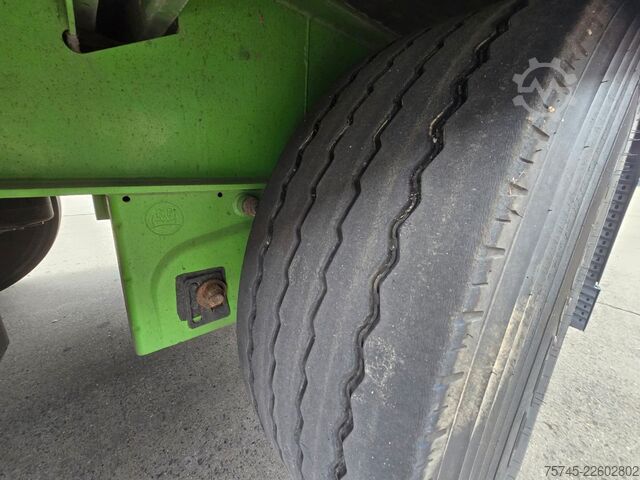 Відкритий напівпричіп з тентом KRONE SD * PR.+PL. * SAFETY ROOF * BPW * LIFT *