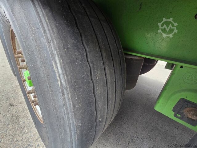 Відкритий напівпричіп з тентом KRONE SD * PR.+PL. * SAFETY ROOF * BPW * LIFT *
