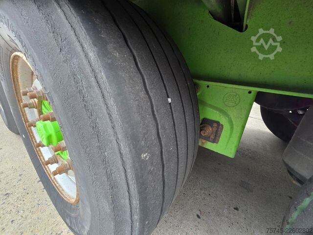 Відкритий напівпричіп з тентом KRONE SD * PR.+PL. * SAFETY ROOF * BPW * LIFT *