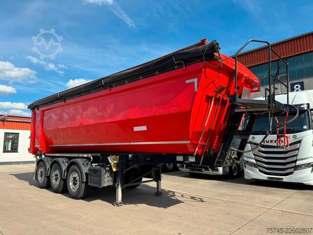 Напівпричіп-самоскид KEMPF SKM 35/3 * HARDOX * ALCOA * LIFTACHSE *STAHL*TÜV