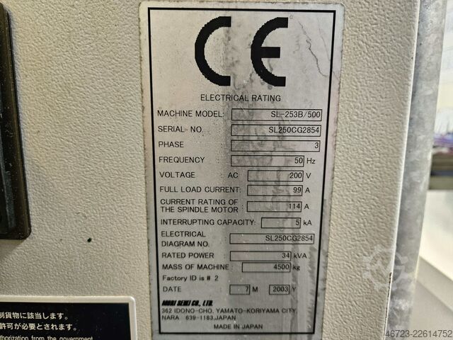 CNC-Dreh- und Fräszentrum Mori Seiki SL-253B/500