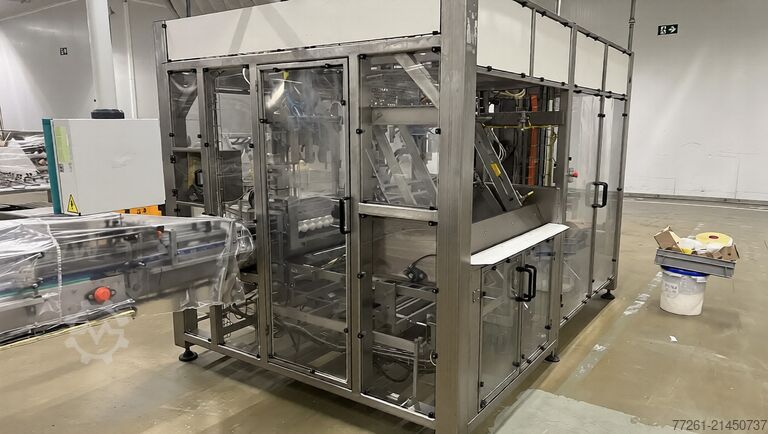 Dvojitý baliaci stroj na zatavené kelímky TECMA SEALED CUPS DUAL PACKER x2, x4, x6 PACK CARTON