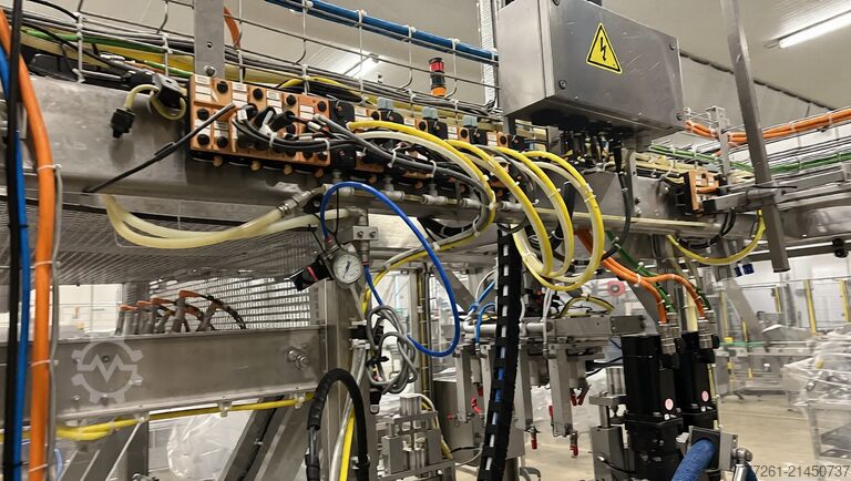 Dvojitý baliaci stroj na zatavené kelímky TECMA SEALED CUPS DUAL PACKER x2, x4, x6 PACK CARTON