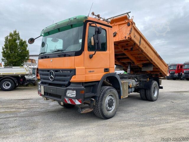 Basculantă MERCEDES-BENZ Actros 1841 AK 4x4 2-Achs Allradkipper Meiller
