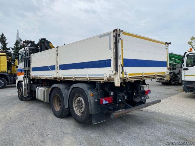 Basculantă MAN TG-S 26.400 6x2-2 BL 3-Achs Kipper Kran +Funk+Gr