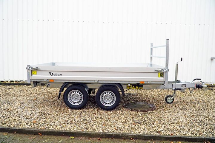 Rückwärtskipper Debon CHEVAL LIBERTE DEBON PW1.2 LUX 306X155X30CM 2000KG RÜCKWÄRTSKIPPER | E-PUMPE
