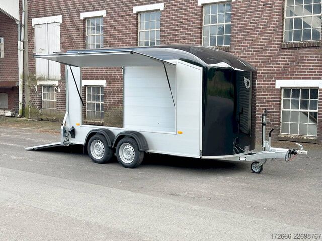  Debon CHEVAL LIBERTE DEBON C700 ALU ROADSTER SCHWARZ +SEITENKLAPPE +SEITENTÜR