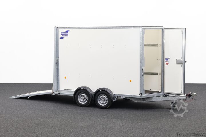  Ifor Williams BV 105G | HECKRAMPENKOMBI 300X147X214CM 2700KG KOFFERANHÄNGER