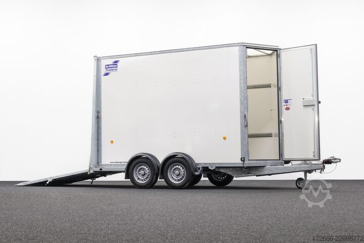  Ifor Williams BV 105G | HECKRAMPENKOMBI 300X147X214CM 2700KG KOFFERANHÄNGER