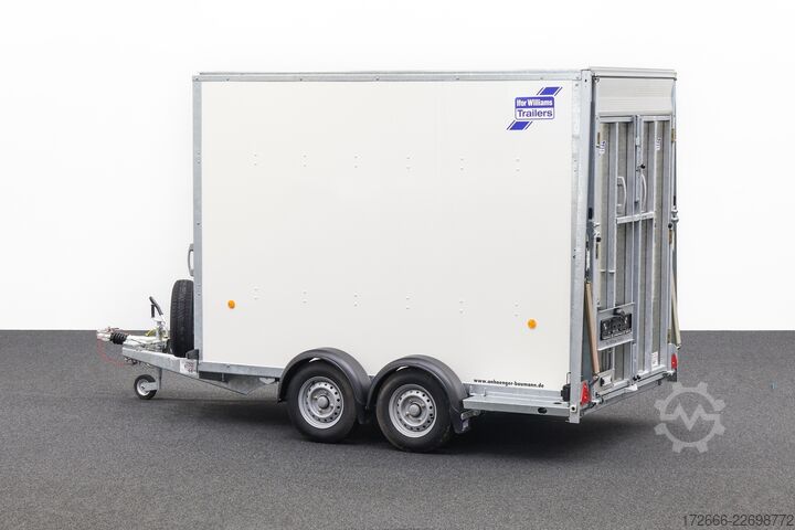  Ifor Williams BV 105G | HECKRAMPENKOMBI 300X147X214CM 2700KG KOFFERANHÄNGER