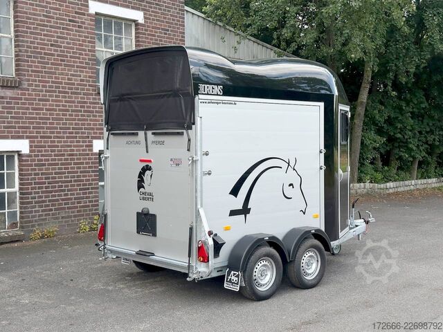 Cheval Liberté GOLD ORIGINS ALU SCHWARZ +SATTELKAMMER