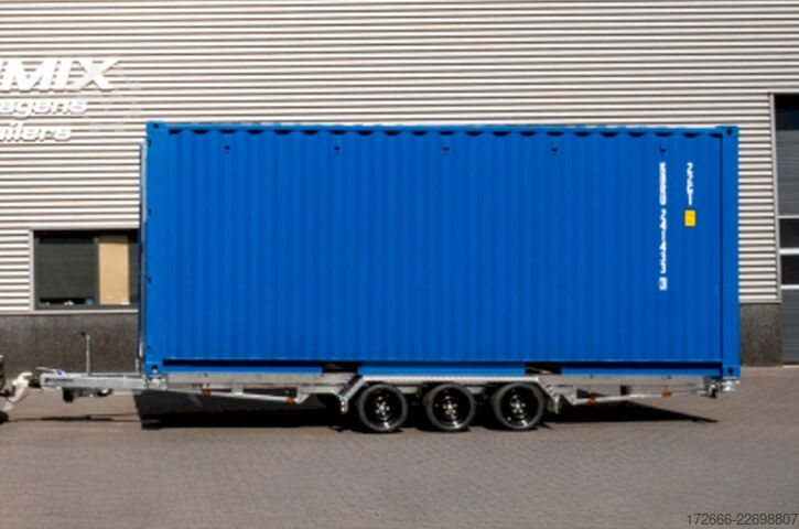  Vlemmix 20 FT CONTAINERANHÄNGER | TRIDEM 600X244CM 3500KG - 20 FUß CONTAINER
