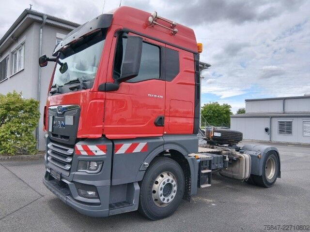 Standard trækkerunit MAN TGX 18.470 BL Kipphydraulik Retarder Alu