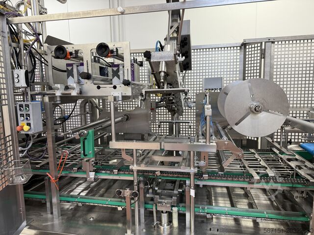 Tray sealer and filling machine Grunwald flexliner