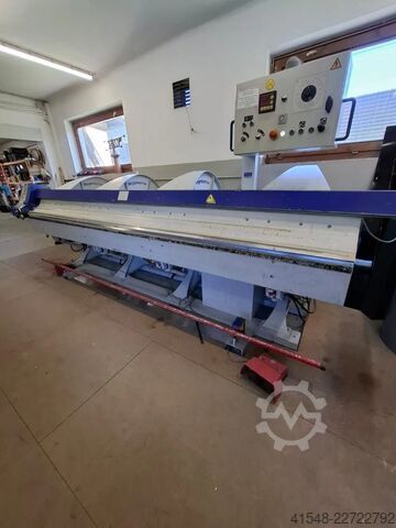 Calandra de dobragem oscilante, prensa dobradeira Biegemaster BMR 4. 1,25