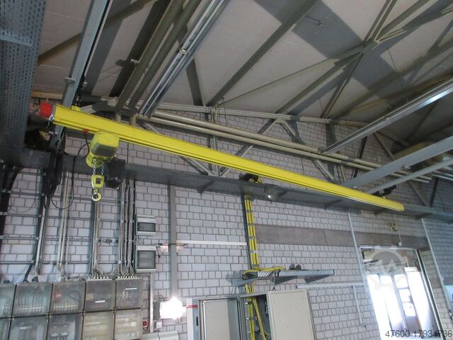 Žerjav nadstrešek Žerjav Notranji žerjav Žerjavska steza Demag Kranbahn KBK2 500KG 6,5x6,5m Zub Demag KBK II KBK1 500Kg Stahl Kettenzug