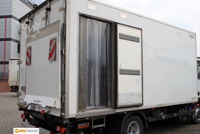 شاحنة بدن معزول مبرد IVECO ML 75 E19 Tiefkühlkoffer LBW Seitentür Coolslide