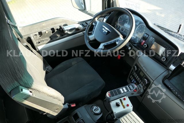 Camion benne à bras amovible MAN TGS 35.440 Abrollkipper HIAB Retarder Euro 5