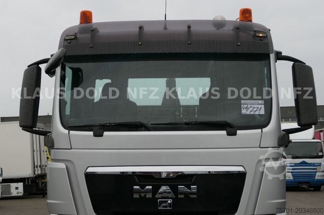 Camion benne à bras amovible MAN TGS 35.440 Abrollkipper HIAB Retarder Euro 5