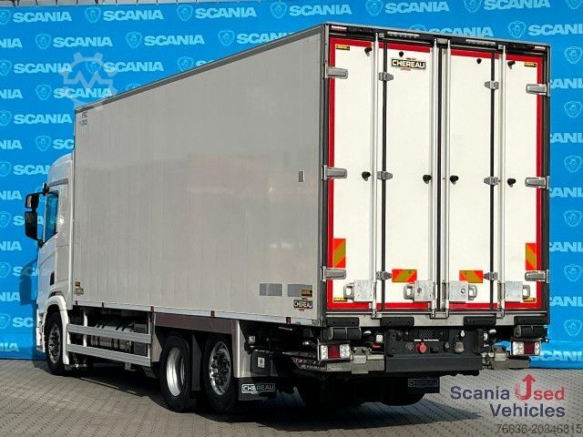 Camion frigorifique Scania R 410 B6x2*4NB LNG RETARDER FRIGO CHEREAU 765x250x